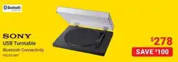 Visions Electronics Sony USB Turntable offer
