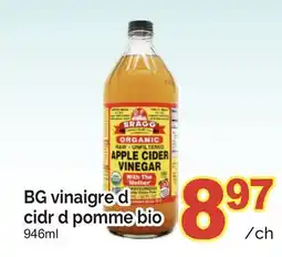 T&T Supermarket BG VINAIGRE D CIDR D POMME BIO, 946ML offer