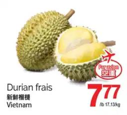 T&T Supermarket DURIAN FRAIS offer