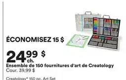 Michaels Ensemble de 150 fournitures d'art de Creatology offer