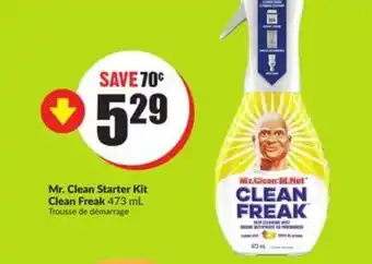 FreshCo Mr.clean starter kit clean freak offer
