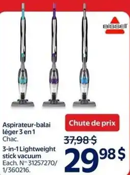 Walmart Bissell 3-in-1 Lightweight stick vacuum offer