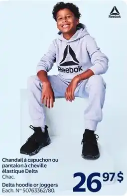 Walmart Reebok Delta hoodie or joggers offer