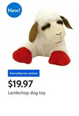Walmart Lambchop dog toy offer