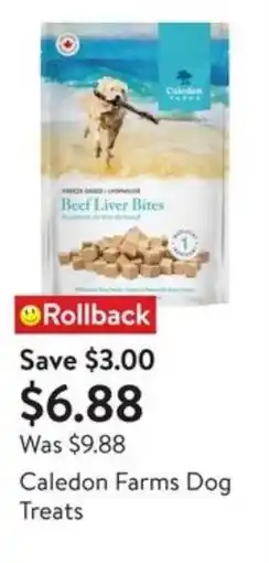 Walmart Caledon farms dog treats offer
