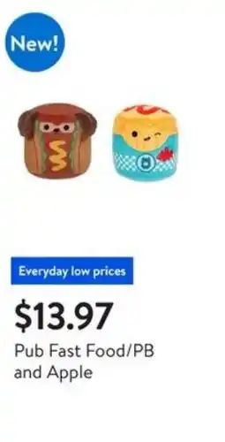 Walmart Pub Fast Food PB and Apple offer
