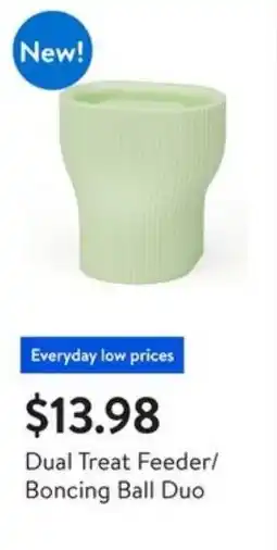 Walmart Dual treat feeder boncing ball duo offer