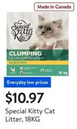 Walmart Special kitty cat litter offer