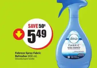 FreshCo Febreze spray fabric refresher offer