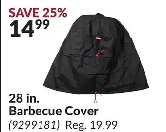Princess Auto 28 in. Barbecue Cover offer