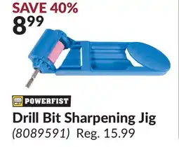 Princess Auto Drill Bit Sharpening Jig offer