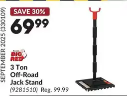 Princess Auto 3 Ton Off-Road Jack Stand offer