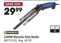Princess Auto 130W Electric Hot Knife offer