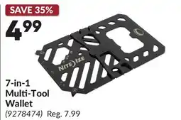 Princess Auto 7-in-1 Multi-Tool Wallet offer
