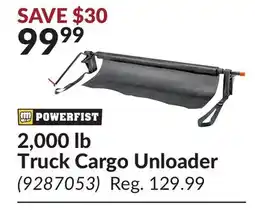 Princess Auto POWERFIST 2, 000 lb Truck Cargo Unloader offer