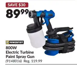 Princess Auto 800W Electric Turbine Paint Spray Gun offer