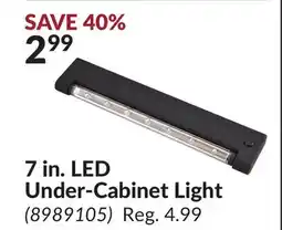 Princess Auto 7 in. LED Under-Cabinet Light offer