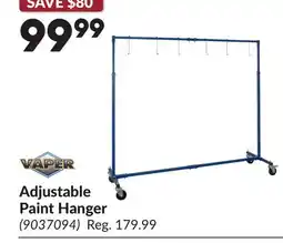 Princess Auto Adjustable Paint Hanger offer