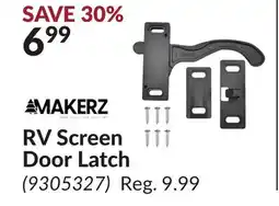 Princess Auto RV Screen Door Latch offer