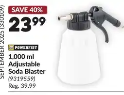 Princess Auto 1, 000 ml Adjustable Soda Blaster offer