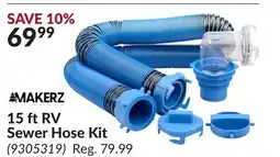 Princess Auto MAKERZ 15 ft RV Sewer Hose Kit offer