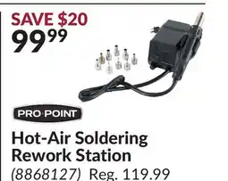Princess Auto Hot-Air Soldering Rework Station offer