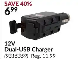 Princess Auto 12V Dual-USB Charger offer