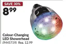 Princess Auto Colour-Changing LED Showerhead offer
