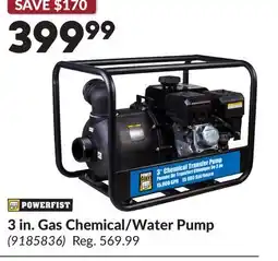 Princess Auto 3 in. Gas Chemical/Water Pump offer