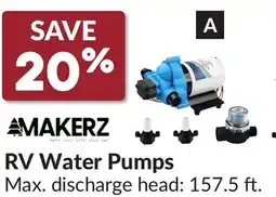 Princess Auto RV Water Pumps 3 GPM offer