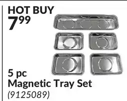 Princess Auto 5 pc Magnetic Tray Set offer