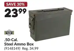 Princess Auto 50-Cal. Steel Ammo Box offer