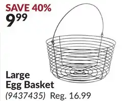 Princess Auto Large Egg Basket offer
