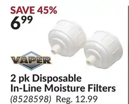 Princess Auto 2 pk Disposable In-Line Moisture Filters offer