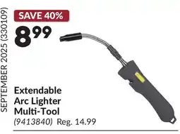 Princess Auto Extendable Arc Lighter Multi-Tool offer