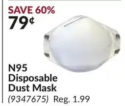 Princess Auto N95 Disposable Dust Mask offer