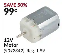 Princess Auto 12V Motor offer
