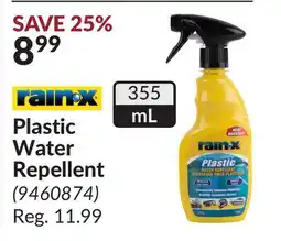 Princess Auto Plastic Water Repellent offer