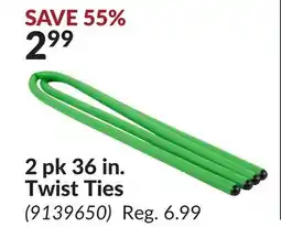 Princess Auto 2 pk 36 in. Twist Ties offer