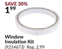 Princess Auto Window Insulation Kit offer