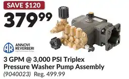Princess Auto 3 GPM @ 3,000 PSI Triplex Pressure Washer Pump offer