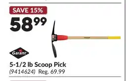 Princess Auto 5-1/2 lb Scoop Pick offer