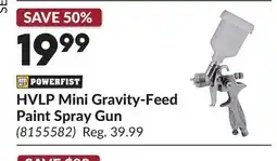 Princess Auto HVLP Mini Gravity-Feed Paint Spray Gun offer