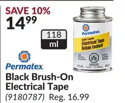 Princess Auto Black Brush-On Electrical Tape offer