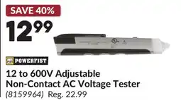 Princess Auto 12 to 600V Adjustable Non-Contact AC Voltage Tester offer