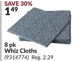 Princess Auto 8 pk Whiz Cloths offer