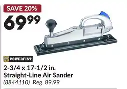 Princess Auto 2-3/4 x 17-1/2 in. Straight-Line Air Sander offer