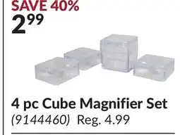 Princess Auto 4 pc Cube Magnifier Set offer