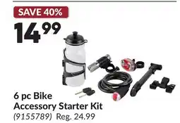 Princess Auto 6 pc Bike Accessory Starter Kit offer