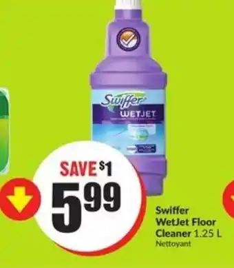 FreshCo Swiffer wetjet floor cleaner offer